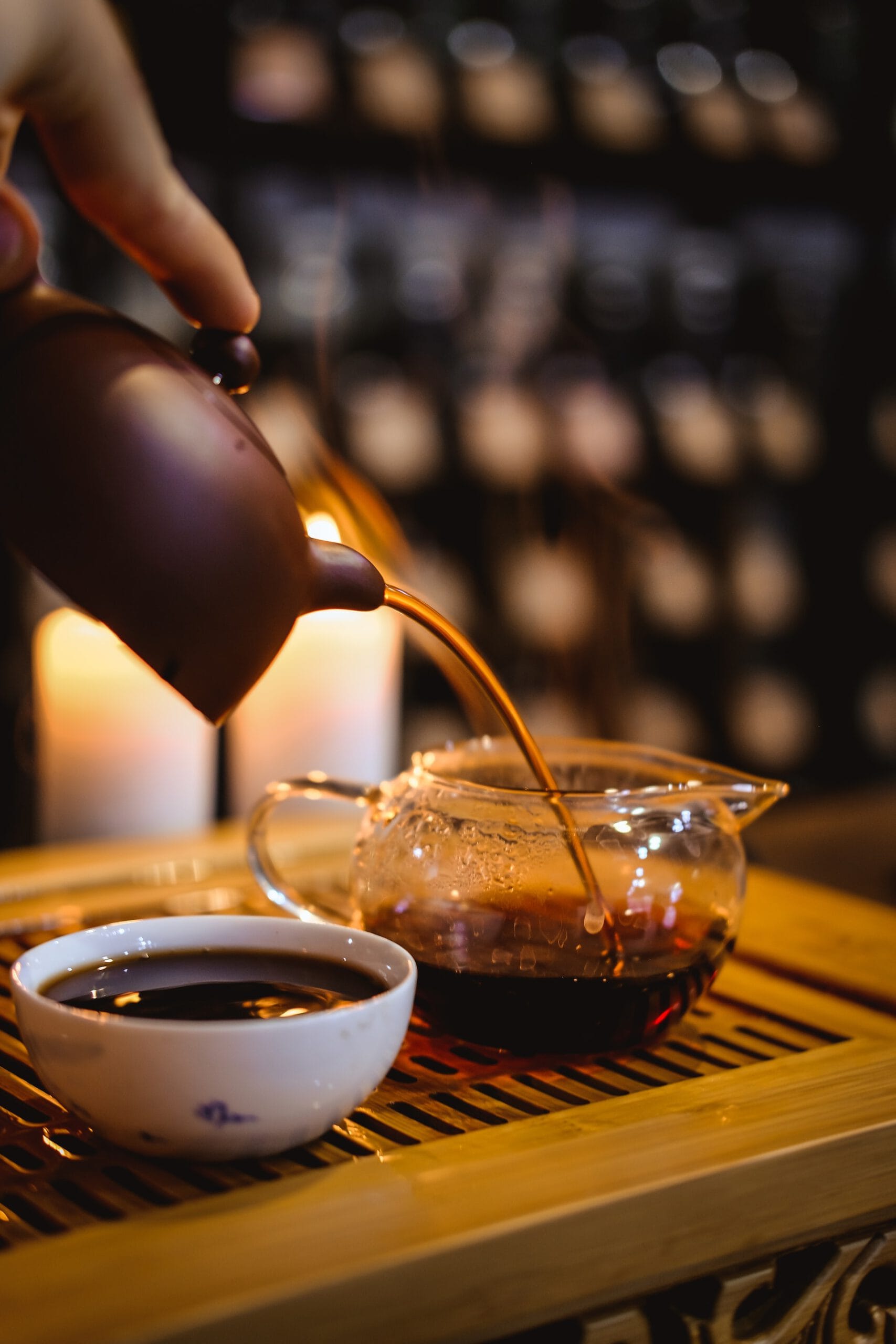 Preparing Pu Erh Tea