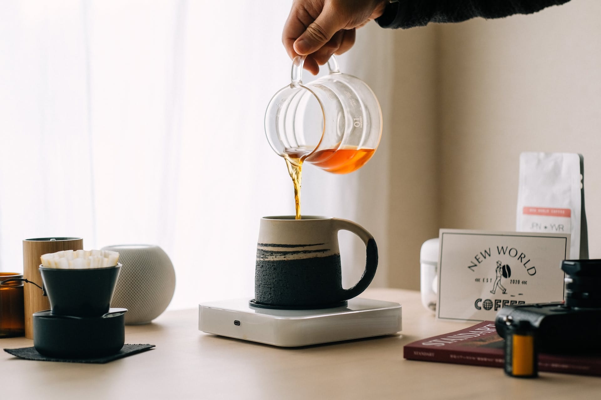Prepare loose tea without strainer