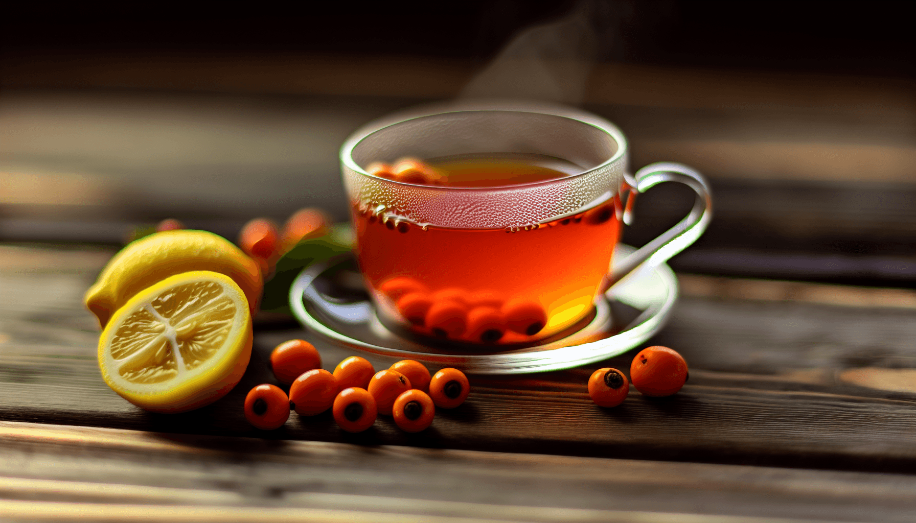 Hot Seaberry Tea<br>