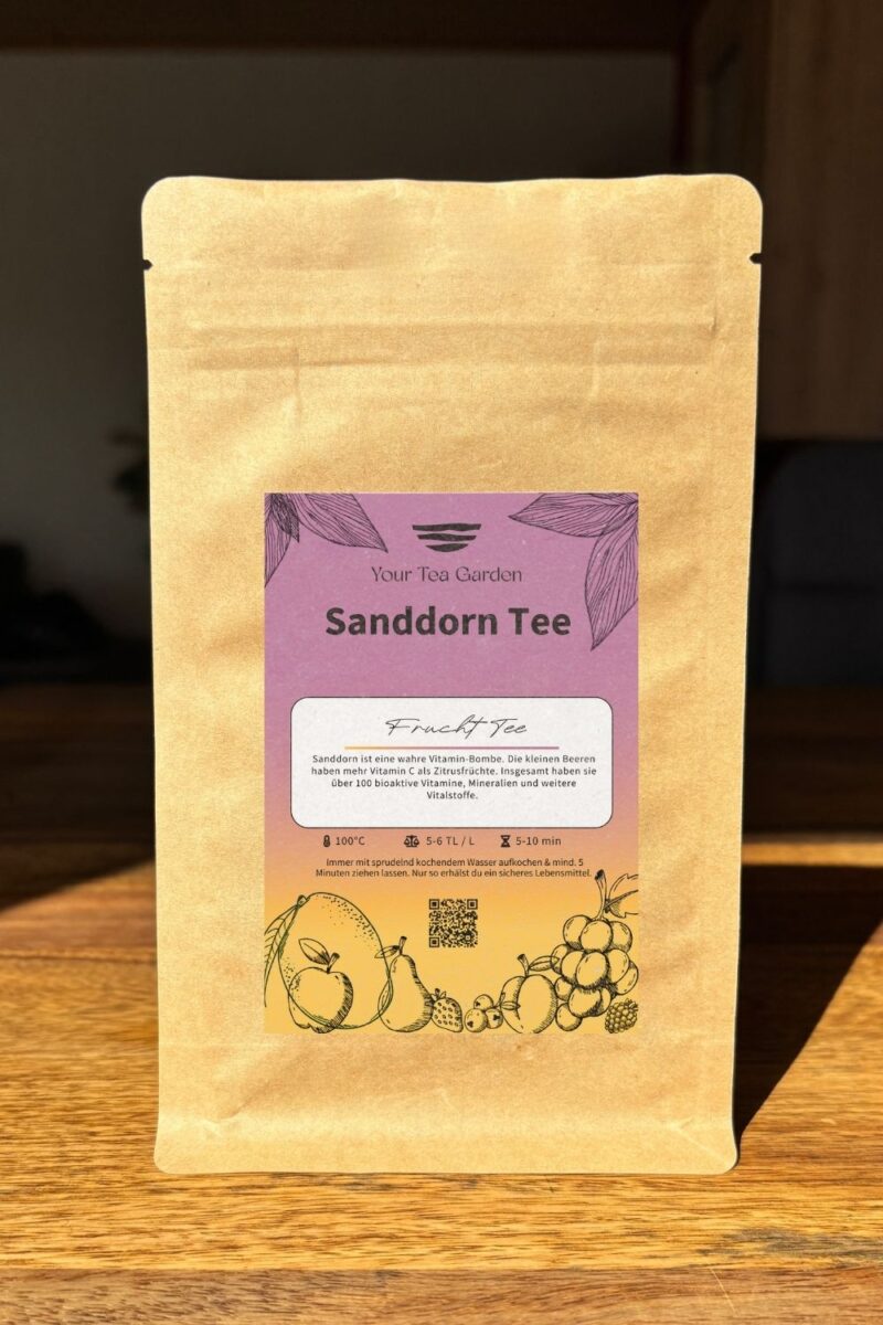 Sanddorn Tee - Beeren aus Wildsammlung (Laborgeprüft) – Bild 2