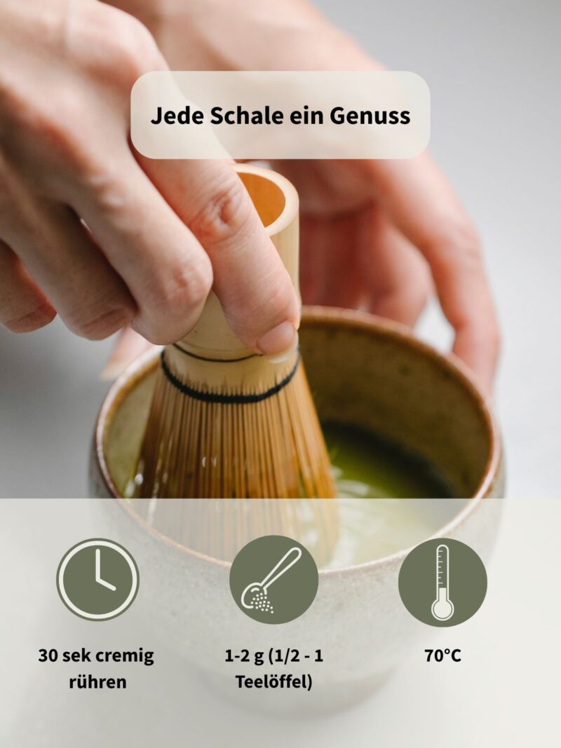 Matcha 'Shizuoka' - Alltags-Matcha, ideal für Matcha-Latte etc. – Bild 9